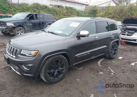 2014 Jeep Grand Cherokee Overland from USA, damaged, VIN 1C4RJFCGXEC379272